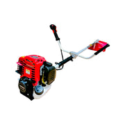 Compact 4-stroke GX35 engine brush cutter with 650ml fuel tank and ergonomic design