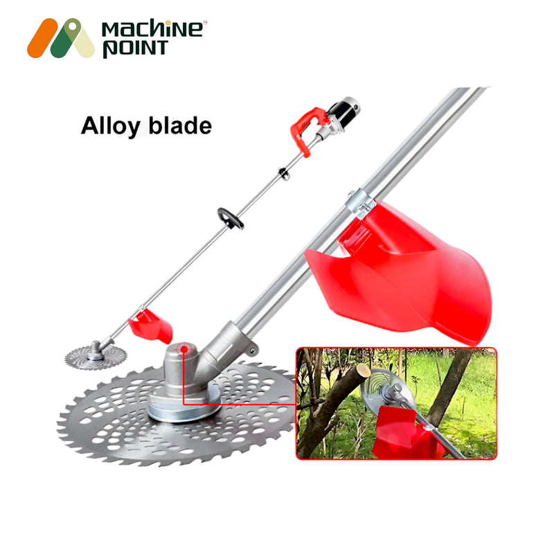 1000W Battery Powered Grass Cutter with 9000 RPM Motor

