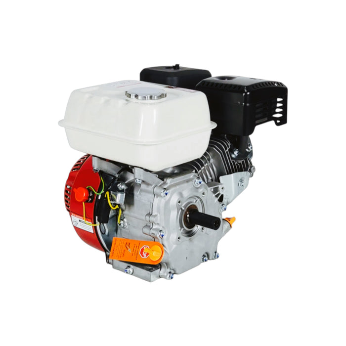 Machine Point 7HP petrol engine with two belts and mounting parts

