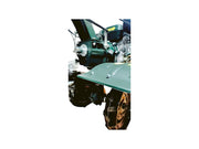 Machine Point GG-RC7500 weeder with 170F engine, recoil start, and multiple blade attachments for small to mid-size farms.