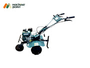 Portable 7HP petrol weeder machine GG-RC7500 with rotary blades and compact design for vegetable and orchard farming.