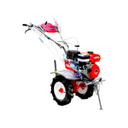 KP-850 weeder with 32-blade shaft system for farm soil preparation and inter-cultivation.


