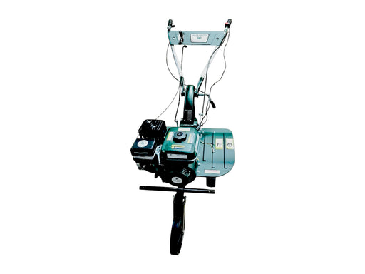 GG-RC7500 weeder with 170F engine, recoil start, and multiple blade attachments for small to mid-size farms.