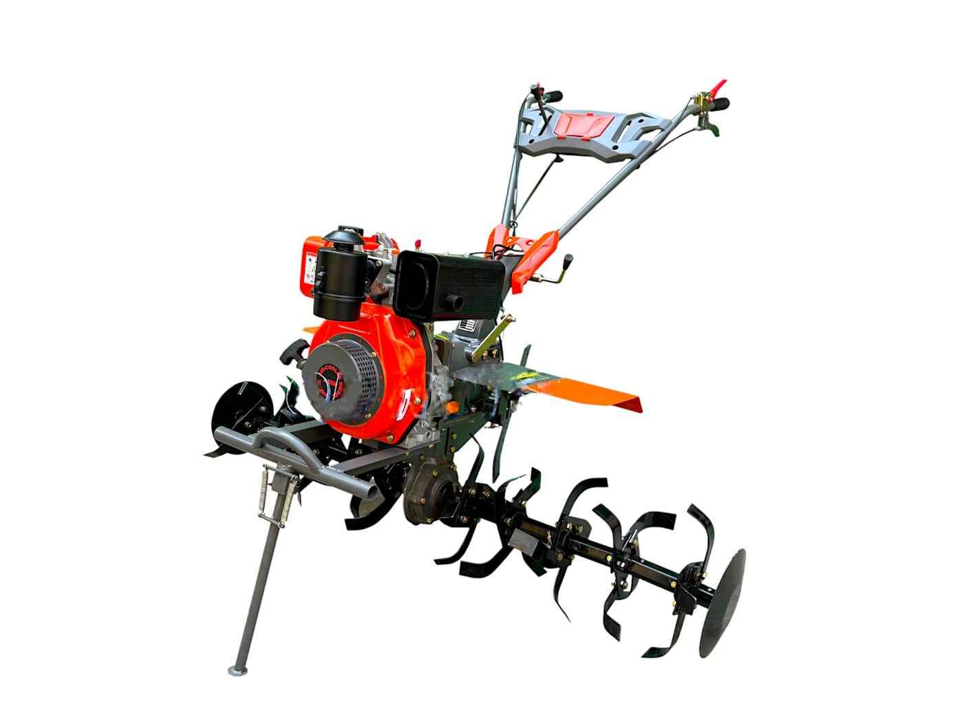 Diesel Engine Power Weeder - 7HP Diesel Operated for Efficient Farming ...