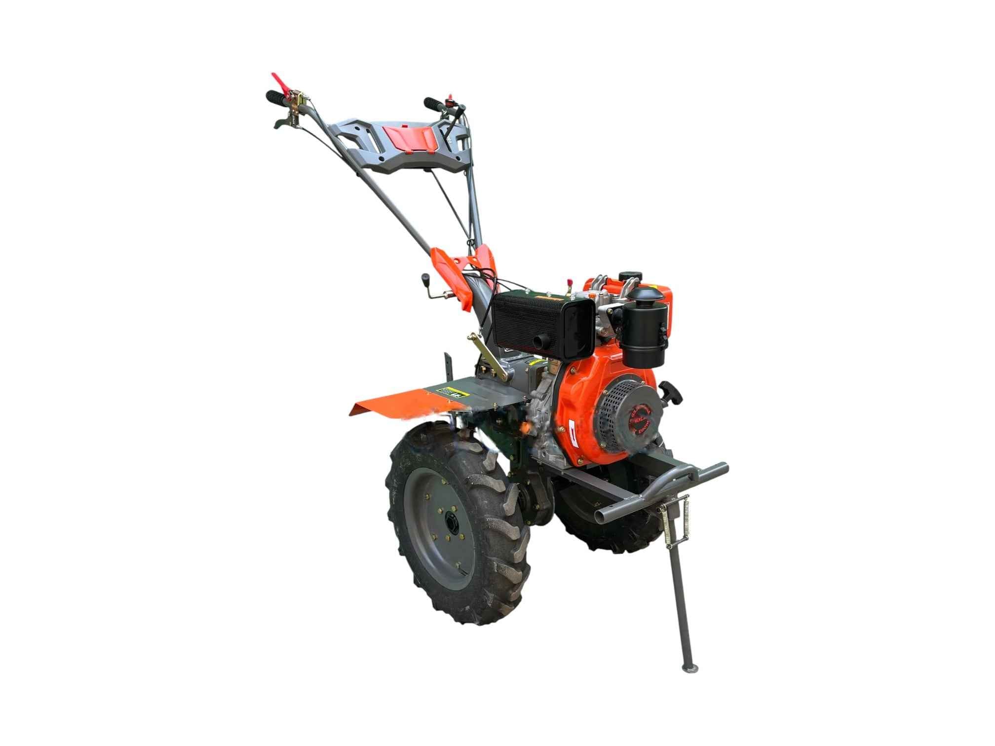 Diesel Engine Power Weeder - 7HP Diesel Operated for Efficient Farming ...