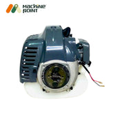 brush cutter for cutting grass, weeds, and shrubs with easy start system