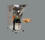 Fully automatic herbal powder grinding machine with stainless steel body – ideal for grinding ayurvedic herbs, roots, and spices into fine powder