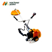 Agricultural brush cutter with 3T blade and nylon cutter for versatile trimming