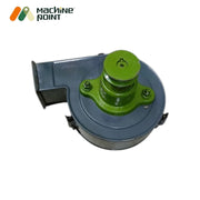 Rice mill blower complete set for 6N40 model – essential for bran extraction and maintaining clean milling operations.

