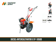 "7 HP diesel operated power weeder for heavy-duty tilling and inter-cultivation – ideal for all types of soil