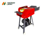 Heavy duty chaff cutter with conveyor belt with gear