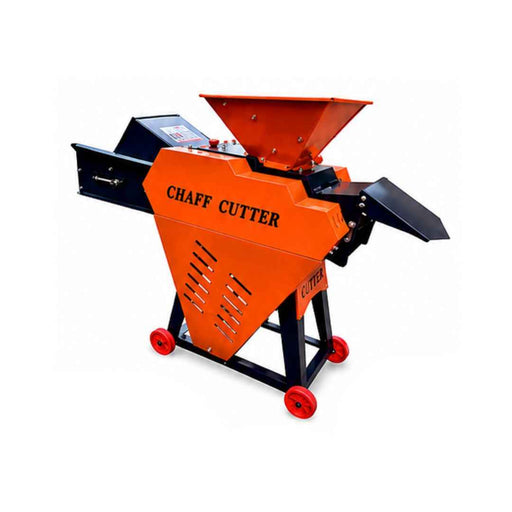 Chaff Cutter Machine 4 HP With Gear & Conveyor With 5 Blades