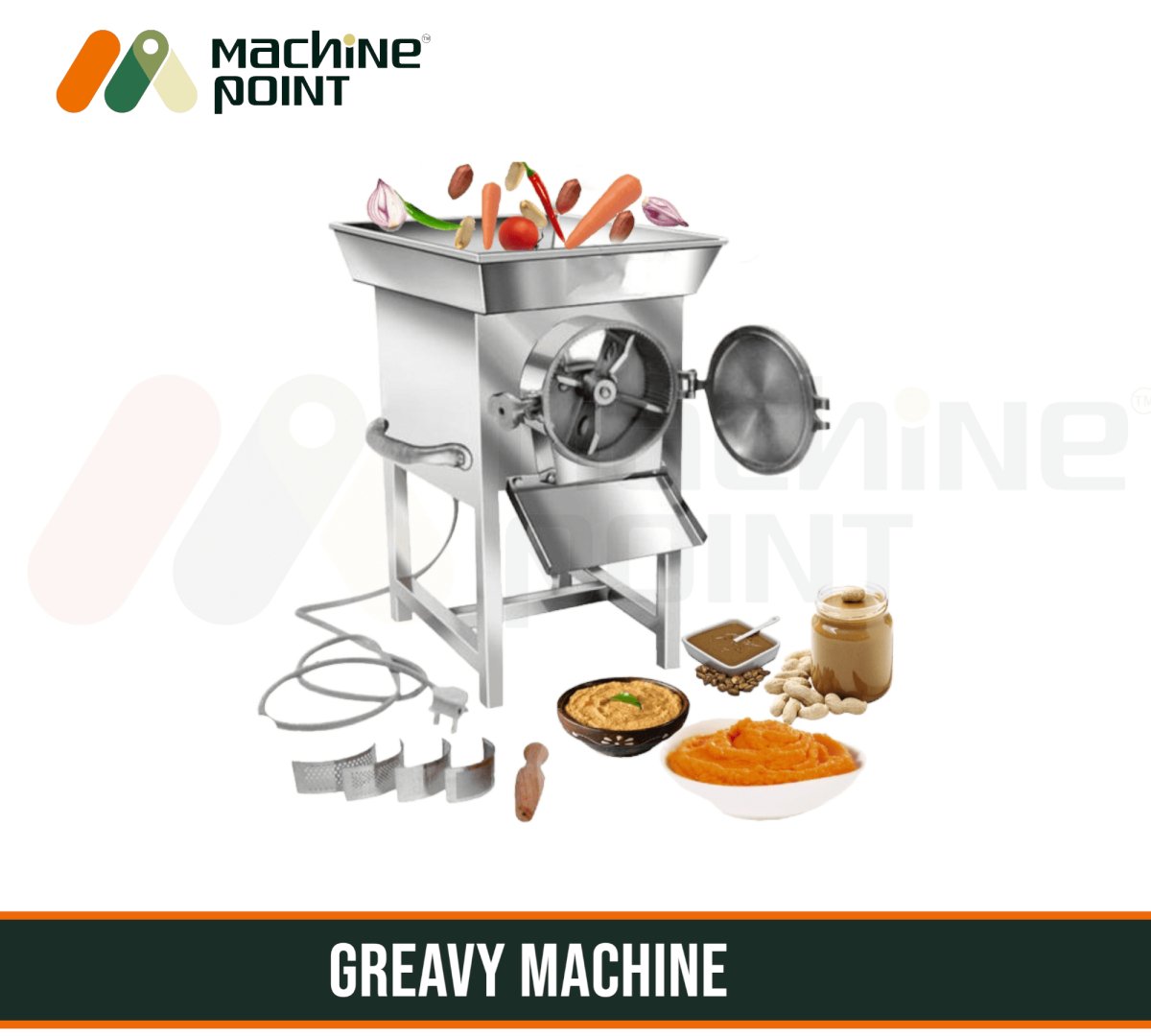 Commercial Gravy Making Machine - 2HP, 50Kg/Hr - Machine Point