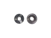 Emery roller disc pair for 6N100 rice huller – durable and precisely designed for effective bran removal.

