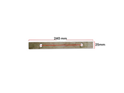 Precision-engineered mild steel blade for 6N100 rice huller – ideal for long-lasting milling performance.

