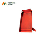 Metal outlet set compatible with 6N70 rice huller – includes chute and mounting design for easy installation.2