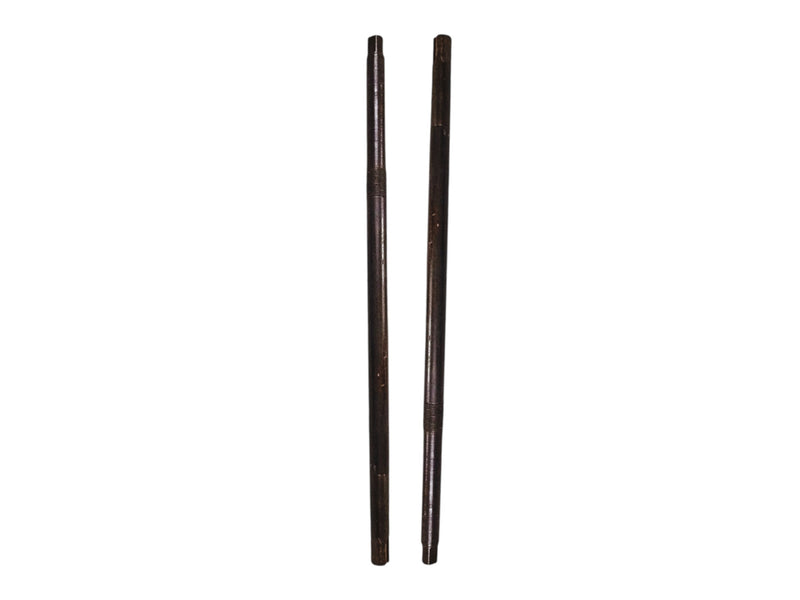 Durable steel shaft rod for 6N100 model – essential spare part for rice milling drive system alignment.


