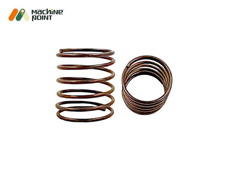 Heavy-duty metal spring for mini rice huller – improves stability and reduces wear during continuous use.

