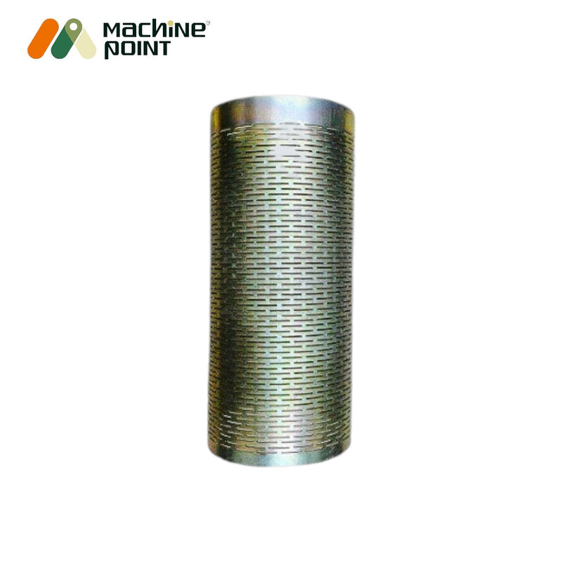 Perforated steel jali for 6N100 rice milling machine – precision design for smoother performance.


