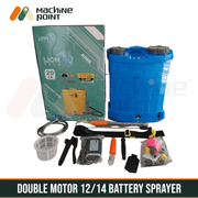 DOUBLE MOTOR BATTERY SPRAYER RAINOLEX LION TECH 12/14 20 LTR - Machine Point