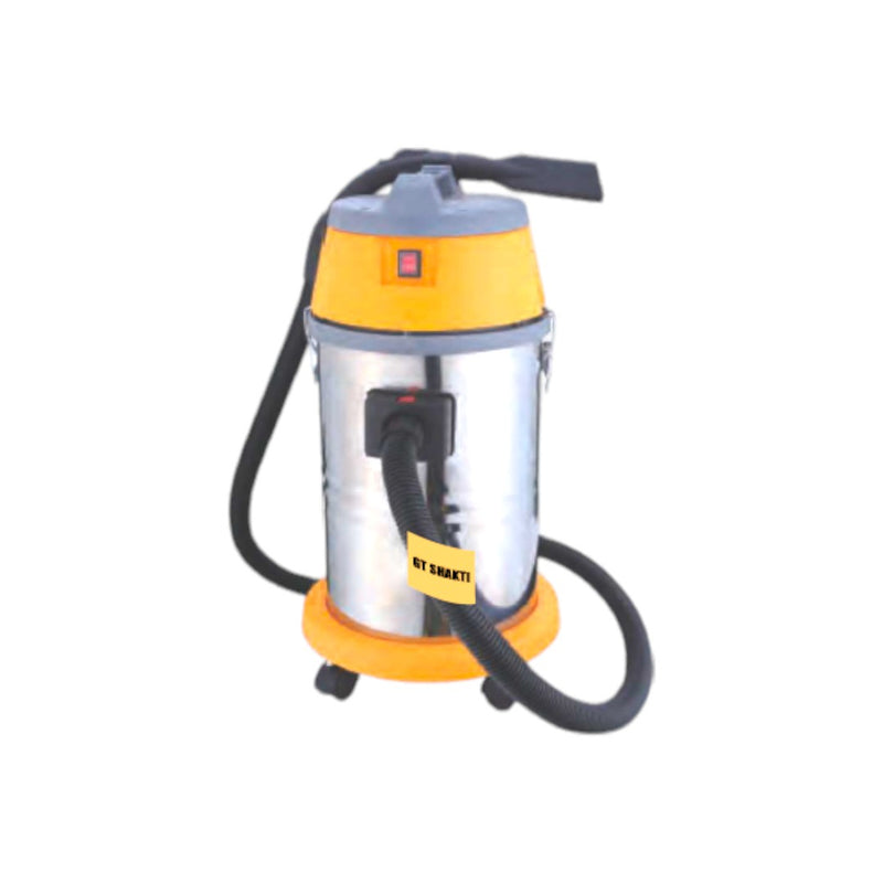 Dry vacuum cleaner set with suction hose, floor brush, crevice tool, and extension pipes – perfect for detailed home and commercial cleaning.”