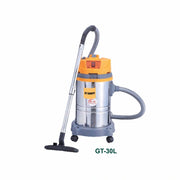 Dry vacuum cleaner with high-speed motor, durable plastic housing, and large dustbin – built for heavy-duty indoor cleaning tasks