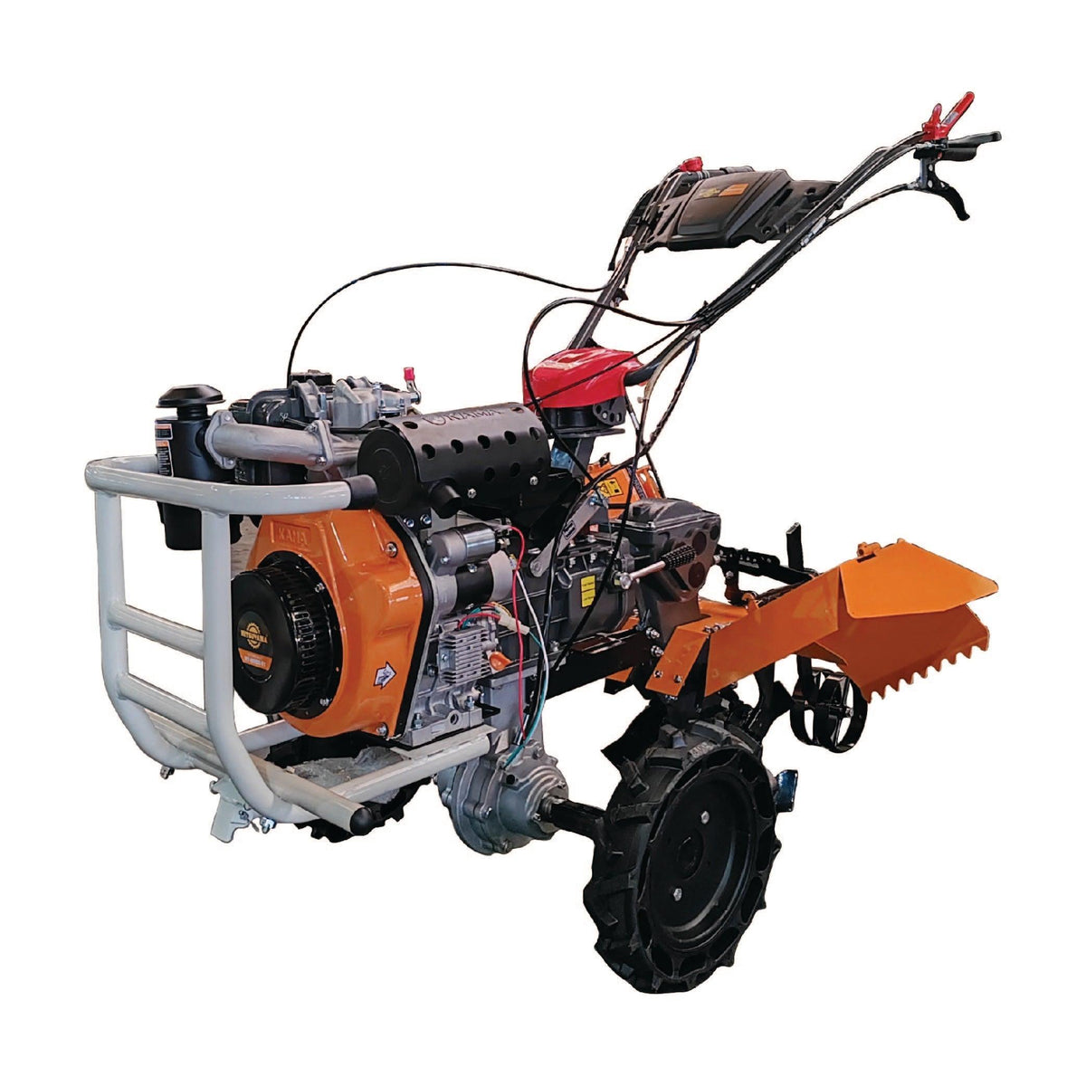 POWER WEEDER MY-685D-DE-RT (BACK ROTARY) - Robust agricultural equipment for efficient weed control, featuring a powerful engine and sturdy design for industrial and commercial use.