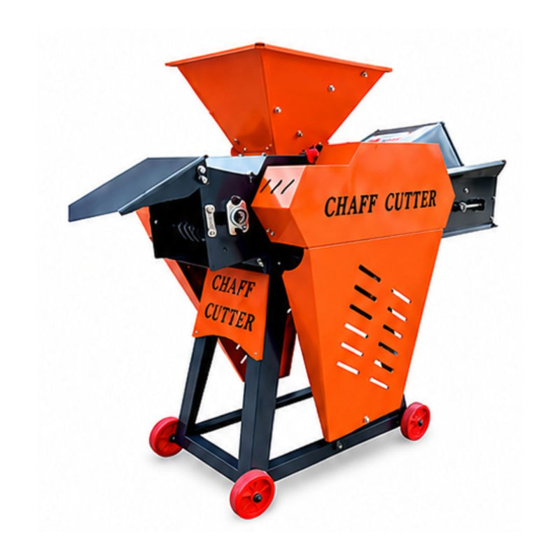 Commercial Chaff Cutter Conveyor Belt machine with copper motor for dairy farms and gaushalas