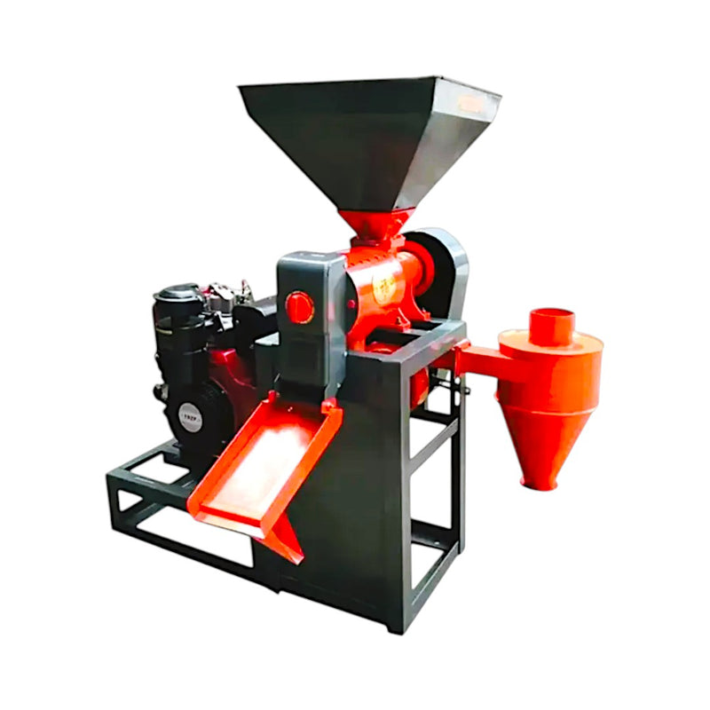 Heavy-duty rice milling machine suitable for HMT, Sarna, and other paddy types