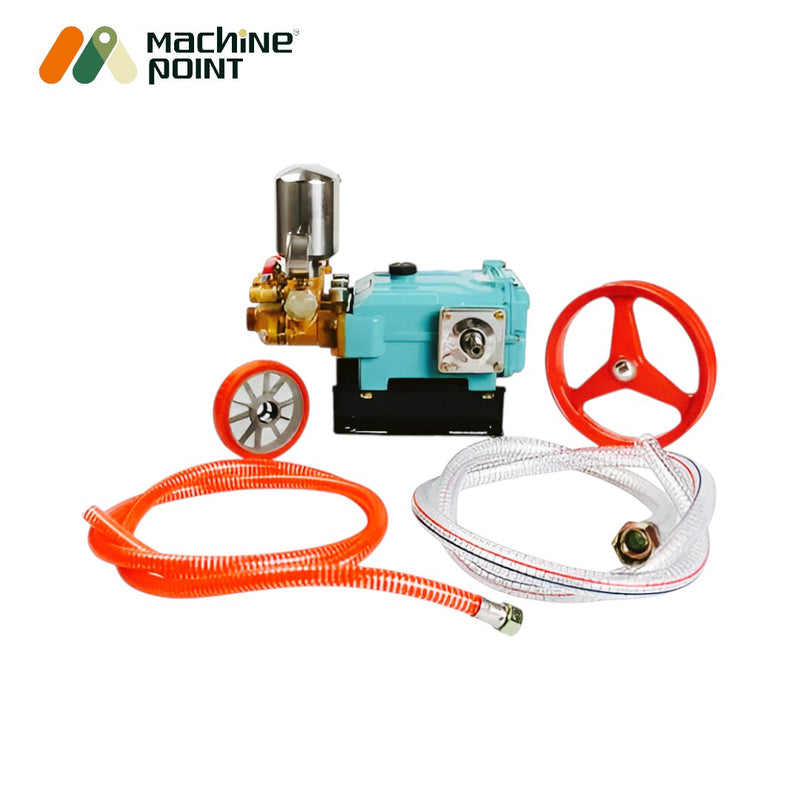 GT-65SS stainless steel power sprayer with suction and delivery hose kit

