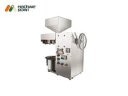 Large capacity wooden/metal body oil mill – designed for continuous oil extraction in oilseed processing units.