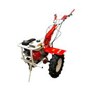 RIGA-ITALY FJ-1100 power weeder with 9HP engine and 1350 mm tilling width for commercial farms.

