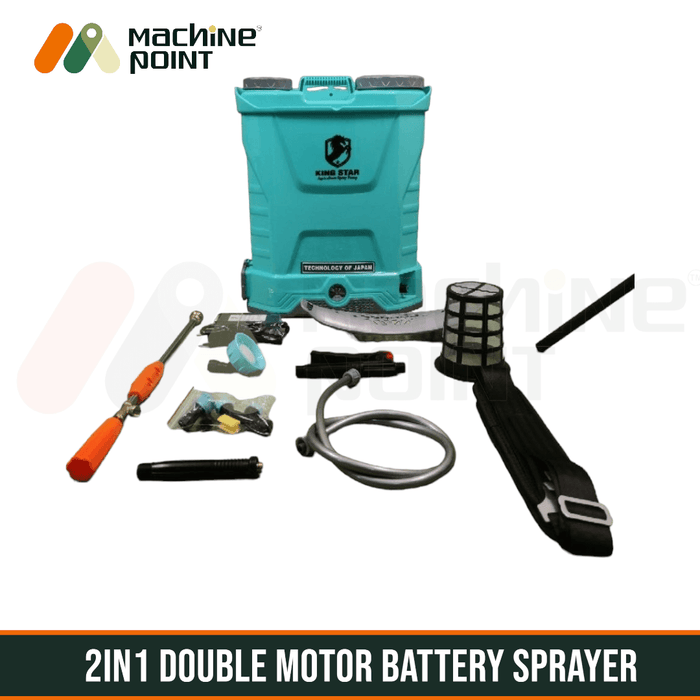 KINGSTAR DOUBLE MOTOR 2IN1 POWERFULL SPRAYER - Machine Point