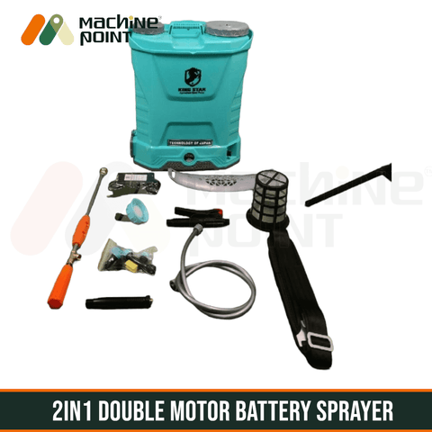 KINGSTAR DOUBLE MOTOR 2IN1 POWERFULL SPRAYER - Machine Point