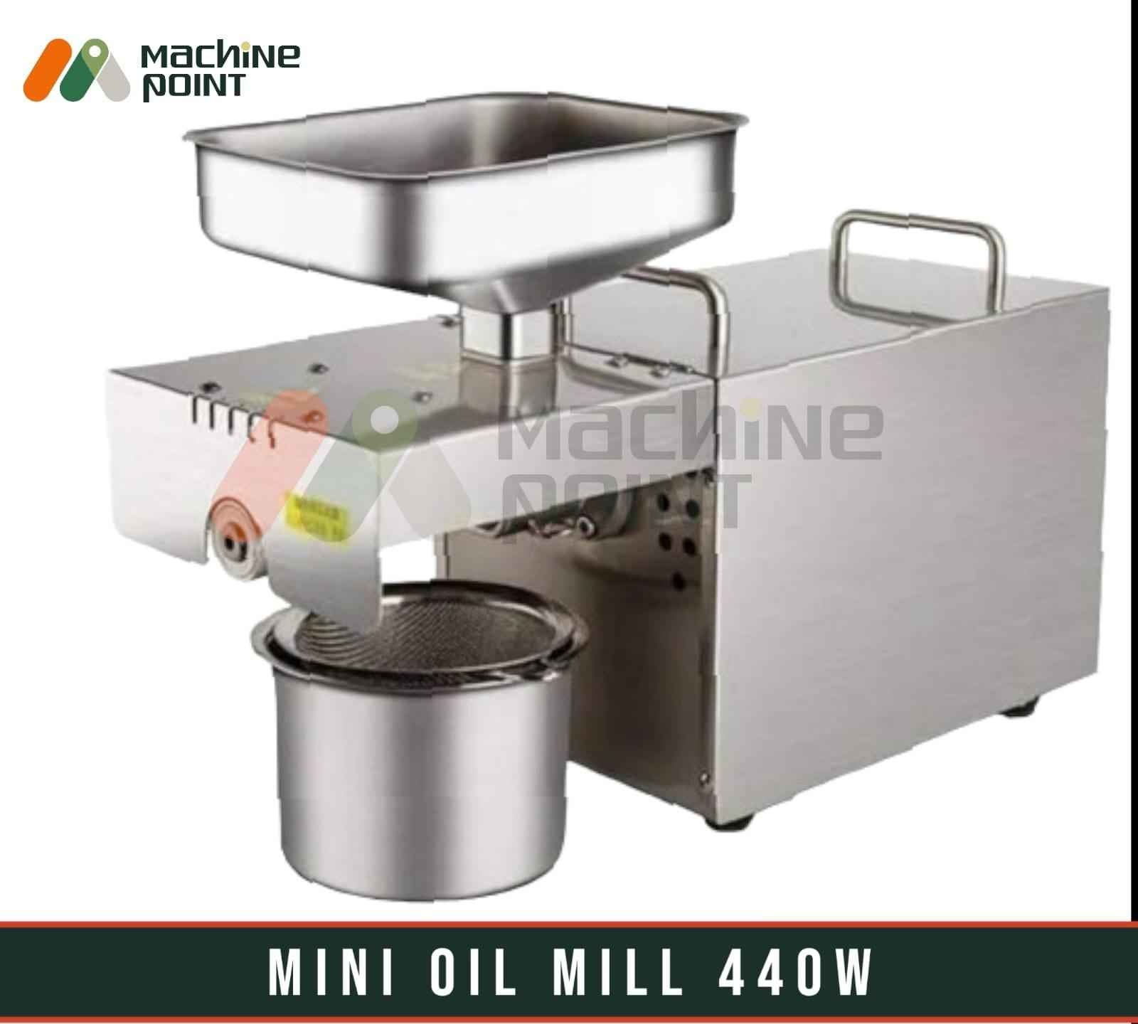 Mini Oil Mill 0.5 Hp Motor - 5 Kg/hr Capacity for Home & Business ...