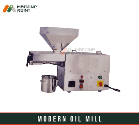 mini oil mill - 5kg/hr with Digital Controls & Accessories - Machine Point