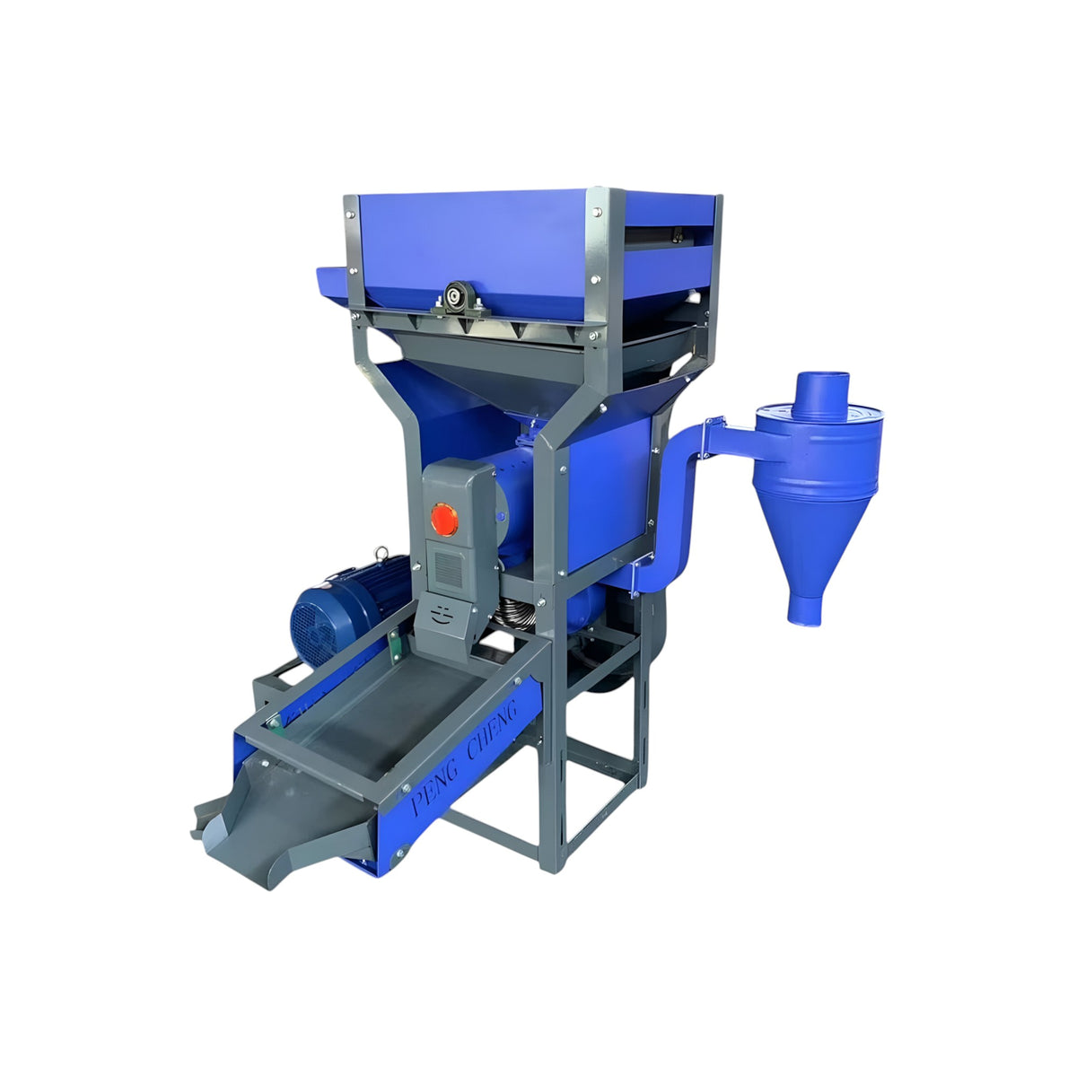 6N70 Pro Max Rice Mill With 10 HP Motor Without Elevator - Machine Point