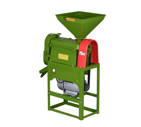 Mini Rice Mill 6w200 Heavy Tech Single Phase - Machine Point