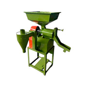 300 kg/hr Mini Rice Mill 6N50 Model – Custom Motor Setup, Mild Steel Build

