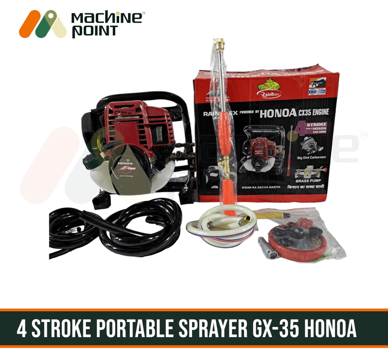 Portable Sprayers: Rainolex 4-Stroke Honda GX35 Sprayers - Machine Point