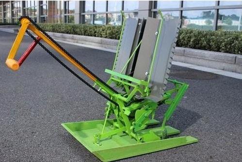 Two-Row Manual Rice Transplanter from Machine Point - Efficient agriculture machinery for industrial and commercial use.