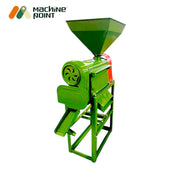 6W200 rice mill with 7.5 HP petrol engine for remote rice processing

