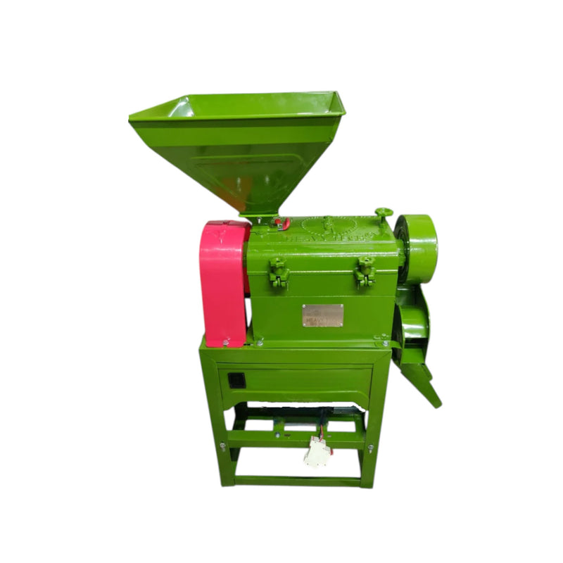 Mini rice milling machine with paddy cleaner, sheller, and polisher

