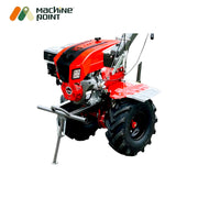 KPE 1050-A E power weeder with 9HP petrol engine and dual start for large-scale tilling

