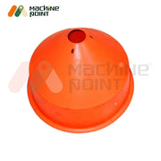 Heavy-duty round grain feeding hopper for 6N40 rice huller – supports uniform input and stable performance.

