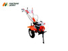 SC-1000 petrol power cultivator featuring 4.0–8 tyres and 100–150mm tilling depth for agricultural fields.

