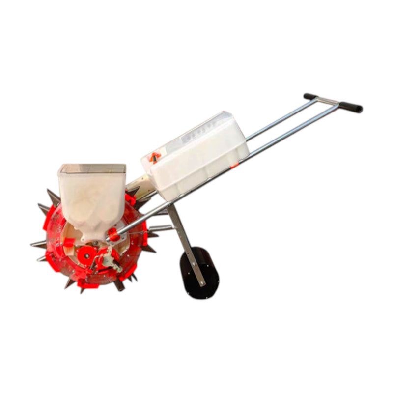 Heavy-duty agricultural hand seeder suitable for plains, hilly, and mountainous terrains