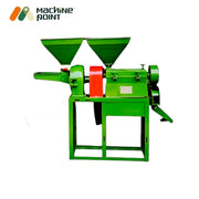 Commercial rice milling machine with large hopper, motor to be added

