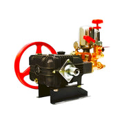 High-pressure agriculture pump with golden air chamber

